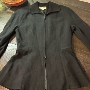 Isabel Ardee vintage Black Women's Blazer Sz 10 100% wool